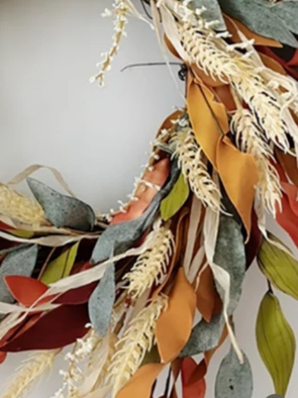 NWT Multi Color Fall Wreath - Picture 4 of 8